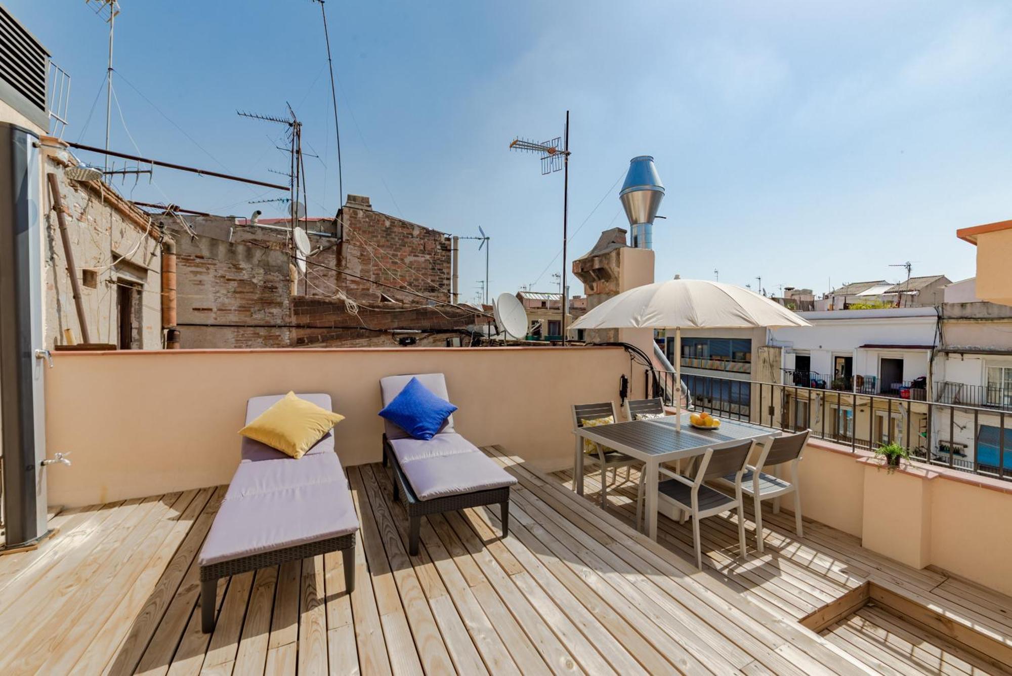 Sant Pau Ramblas Apartments Serennia Barcelona Bagian luar foto