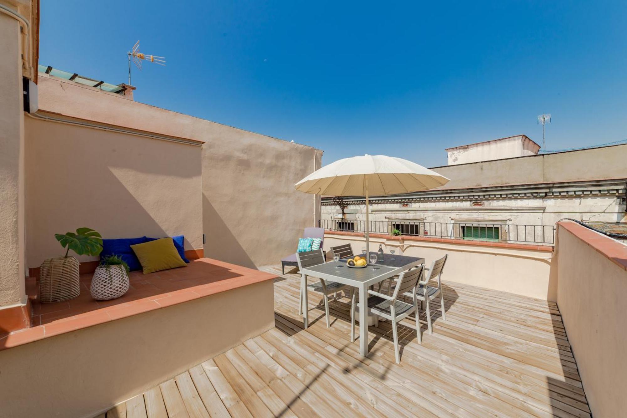 Sant Pau Ramblas Apartments Serennia Barcelona Bagian luar foto
